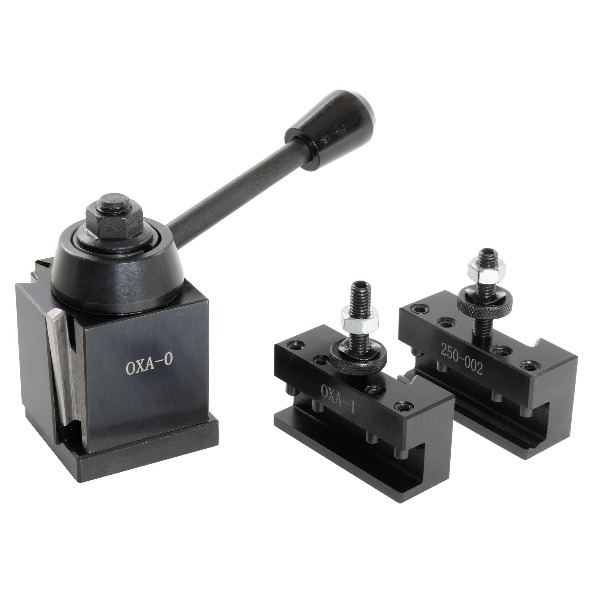 Quick Change Tool Post Set 0XA - High Precision Lathe Tool Holder for Metalworking & Woodworking | Ideal for DIY Projects, Machining, and Workshop Use
