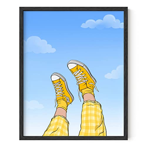 Yellow Converse