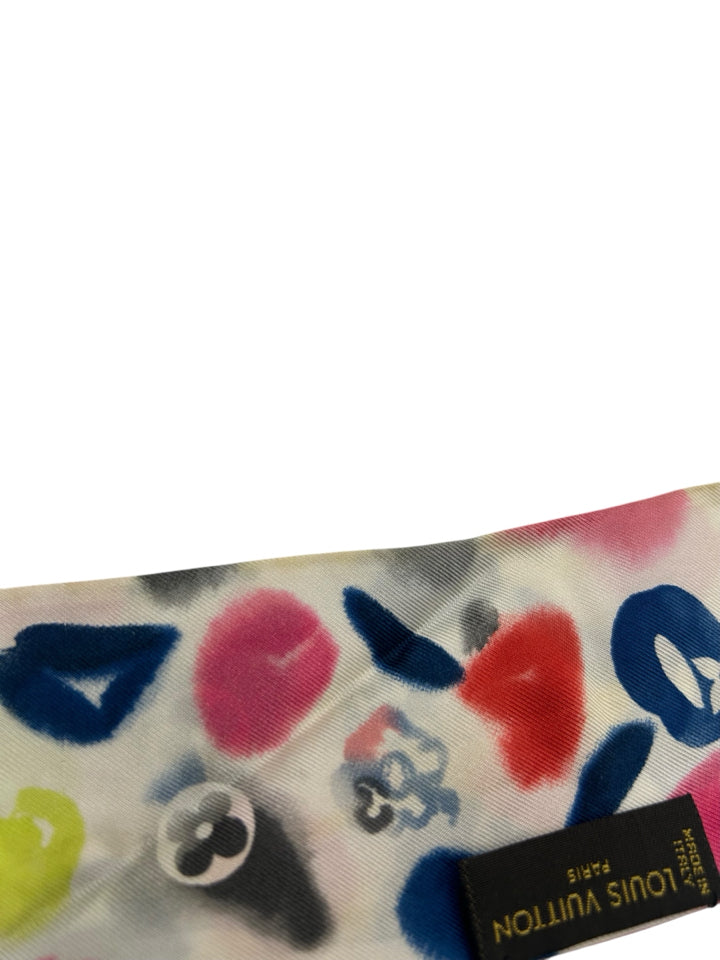 Louis Vuitton Silk Scarf for Women - Luxury Designer Bandana & Fashion Accessory (Perfect for Gifts, Travel, and Special Occasions)