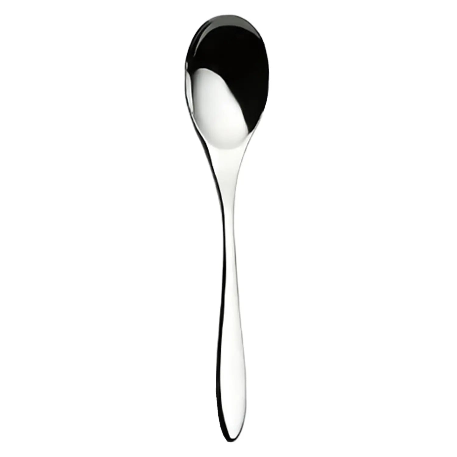 Premium Luckywood Marille Stainless Steel Coffee Spoon Set - 6-Piece Elegant Tea & Dessert Spoons for Coffee, Tea, Desserts - Perfect for Home, Cafe, Restaurant & Gifts