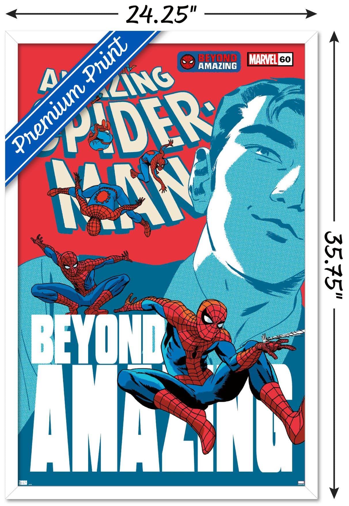 Trends International Marvel Comics Spider-Man: Beyond Amazing - Peter Parker Cover Wall Poster, 34
