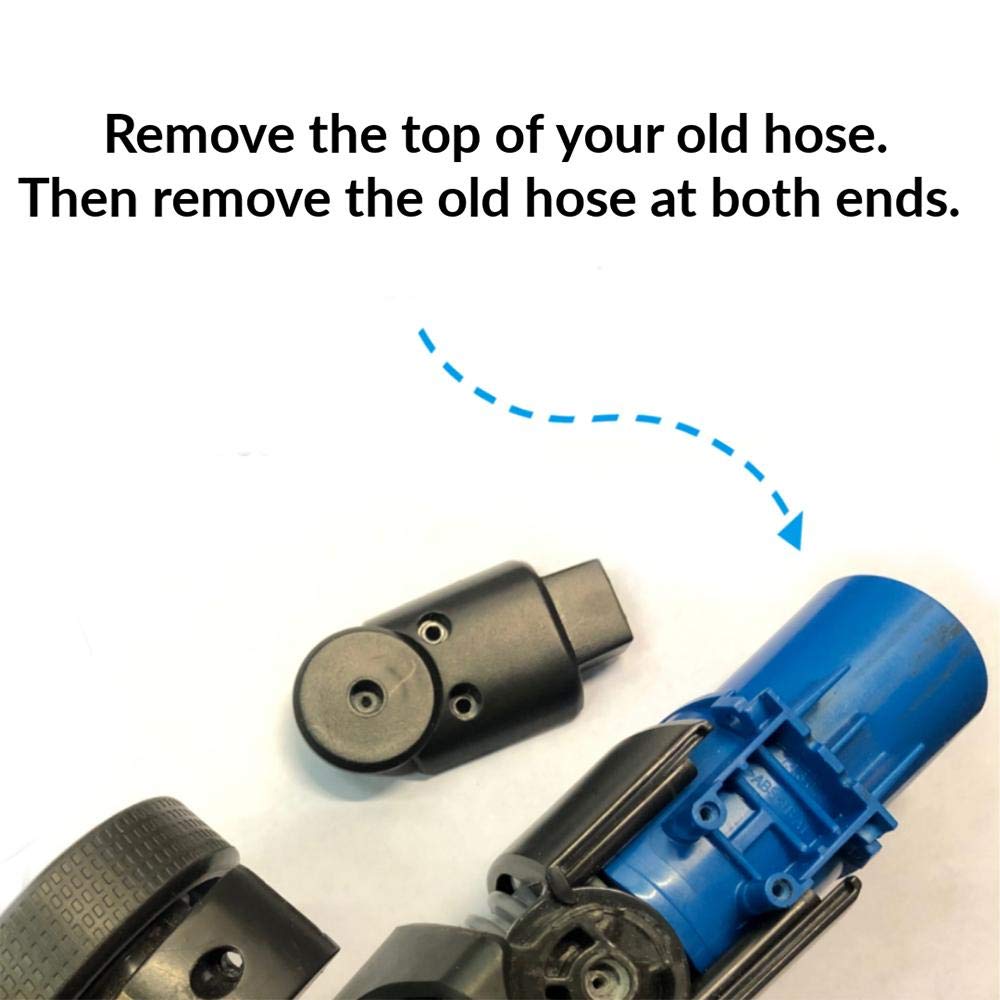 VAX Blade Stick Cordless Vacuum Floor Head Hose Attachment - Replacement Tube Pipe Tool for Easy Cleaning Under Furniture & Tight Spaces