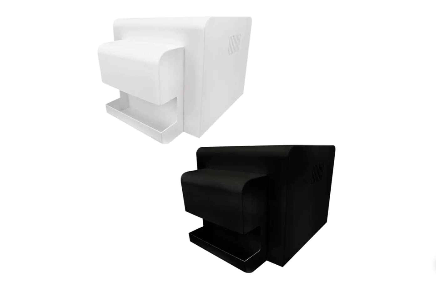 DNP RX1HS Printer Cover with Removable Custom Tray - White | Dust Protection for Thermal Photo Printers | Perfect for Photo Labs, Retail Stores & Office Use