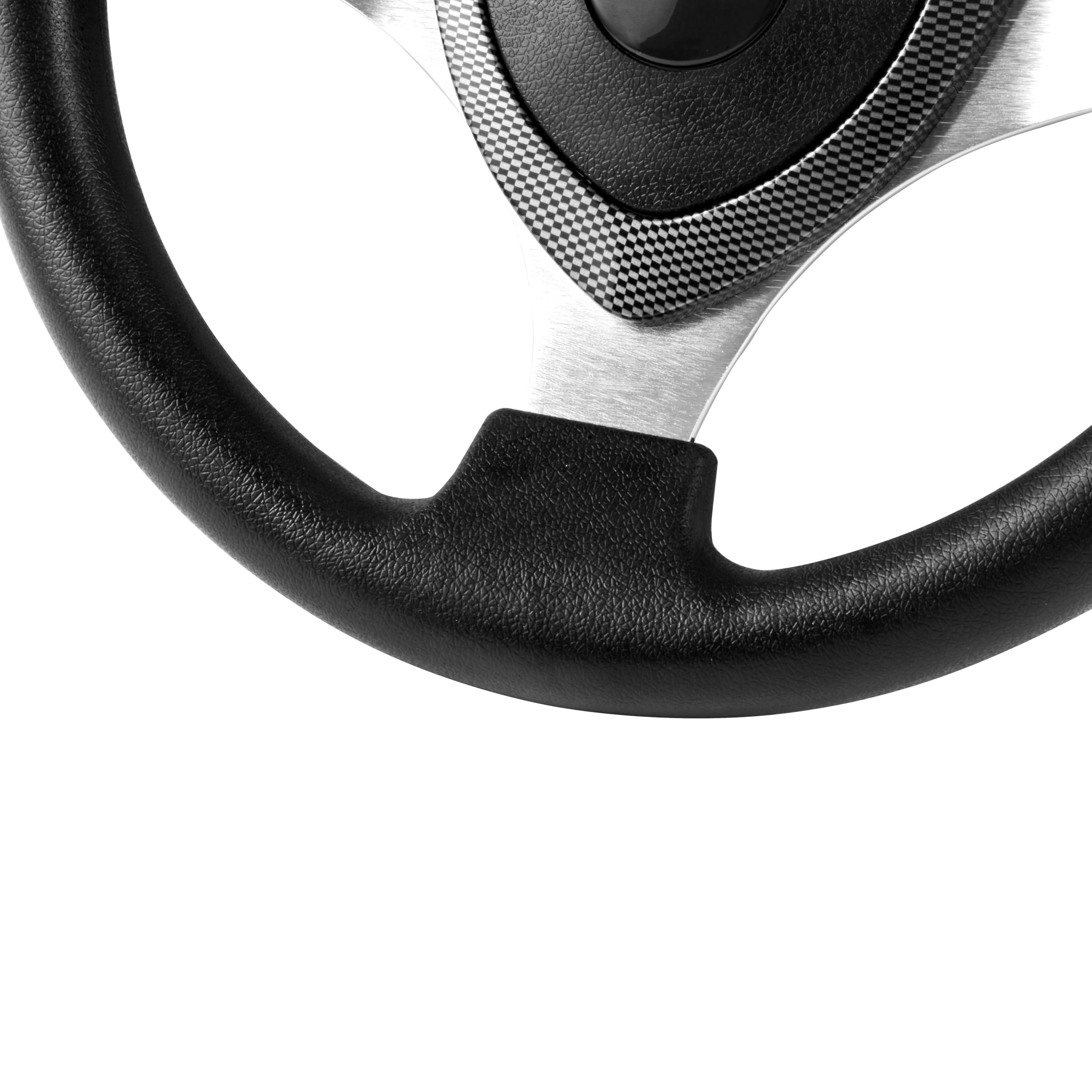 Roykaw Carbon Fiber Golf Cart Steering Wheel - Compatible with Yamaha EZGO Club Car | Premium Replacement Part for Golf Cart Accessories | Perfect for Golf Course Rides & Utility Vehicle Upgrades