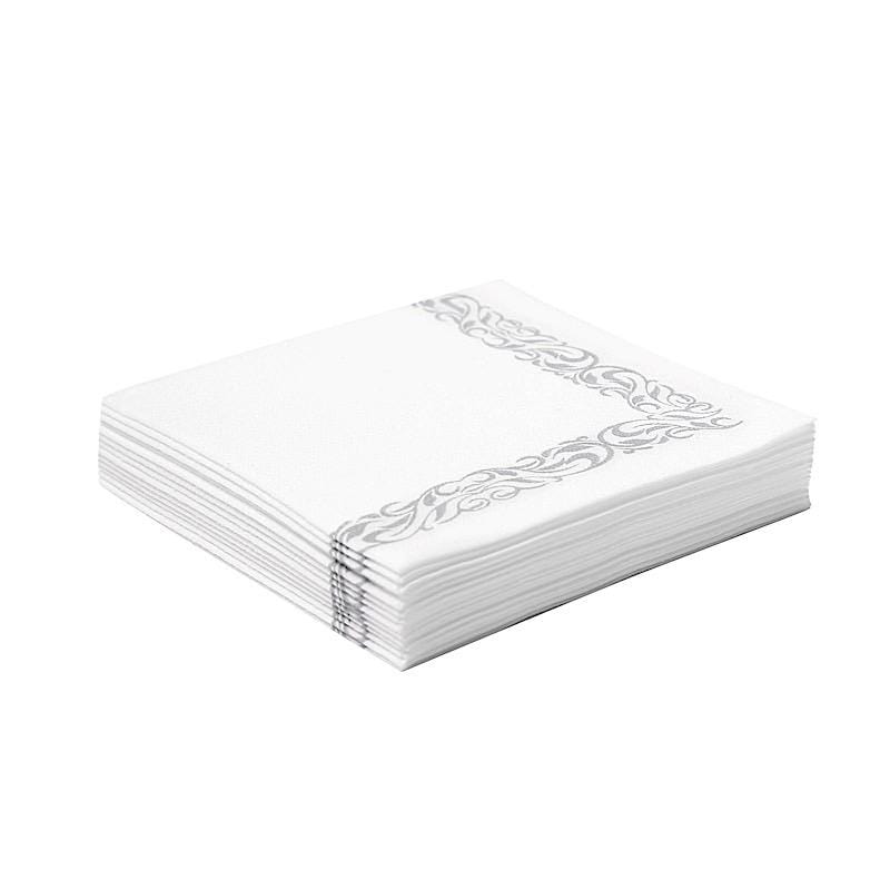 20-Pack 10x10 Inch Premium Paper Cocktail Napkins for Parties, Weddings, and Home Entertaining - Elegant Disposable Drink Napkins