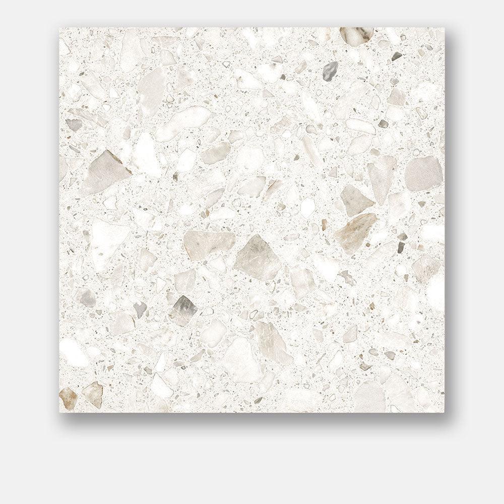 Premium 300x300mm Roma Esplanade Matt Terrazzo Porcelain Tile - Durable Flooring for Kitchen, Bathroom & Commercial Spaces