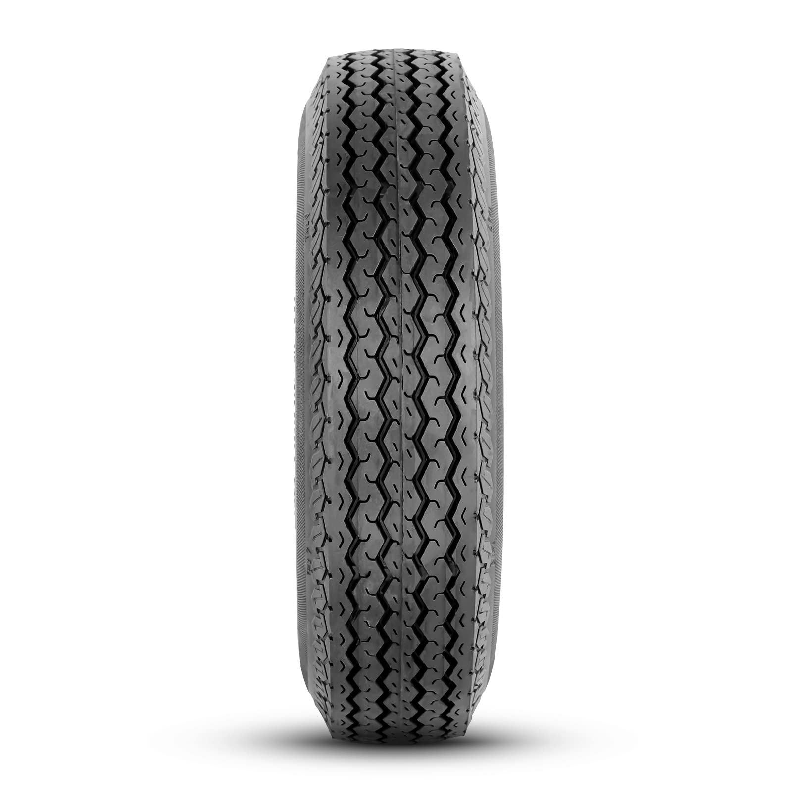 HALBERD 4.80-8 Trailer Tires 4.80x8 6PR Load Range C - Tubeless Set of 2 for Highway, Boat Trailers & Log Splitters - Durable Towing & Hauling Solution