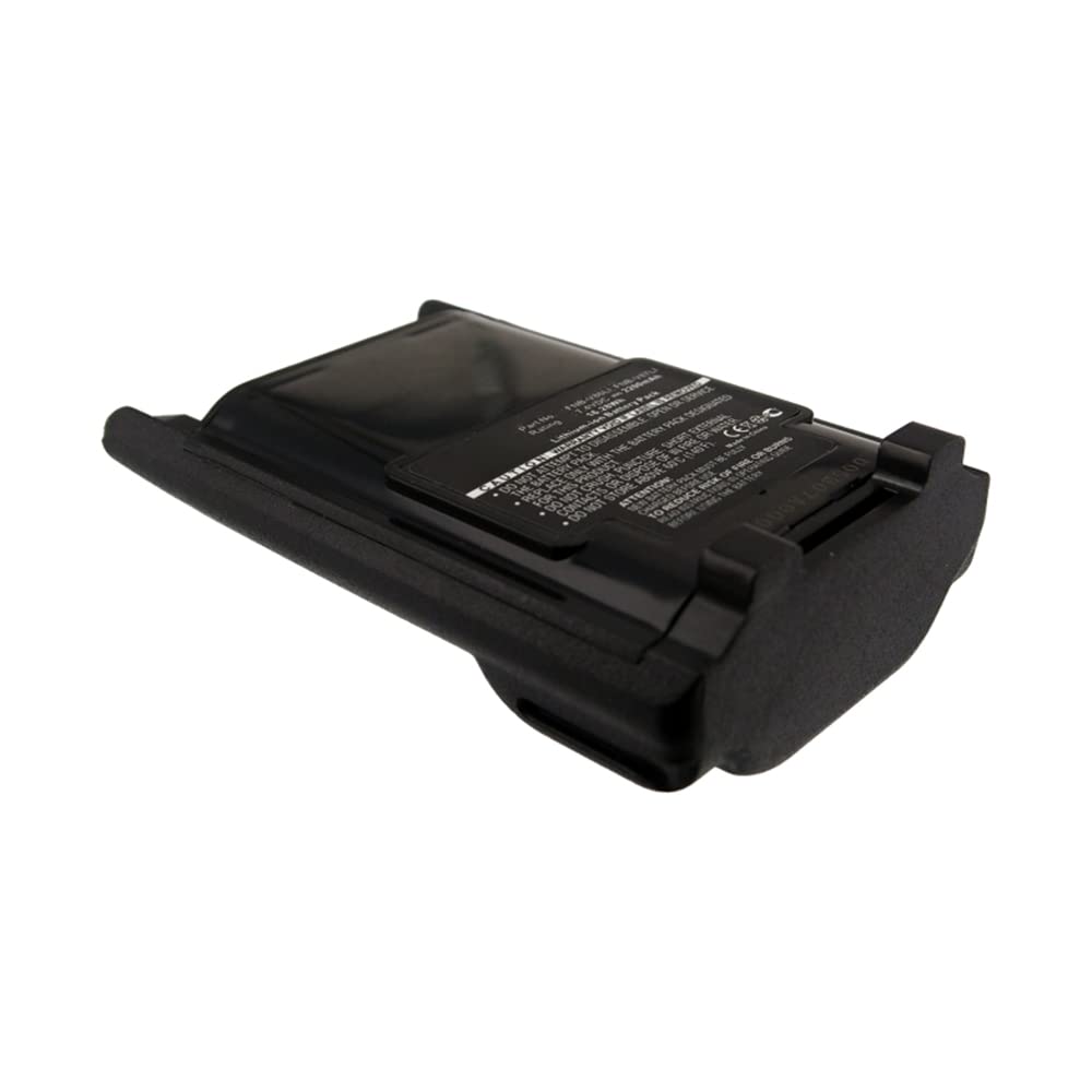 Synergy Digital 2-Way Radio Li-ion Battery Pack (7.4V, 2200mAh) - Compatible with Vertex FNB-V86 Walkie Talkie - Replacement for FNB-V86 Battery - 2-Pack with SD2W-L11382 - Ideal for Outdoor Adventures, Construction Sites & Emergency Communication
