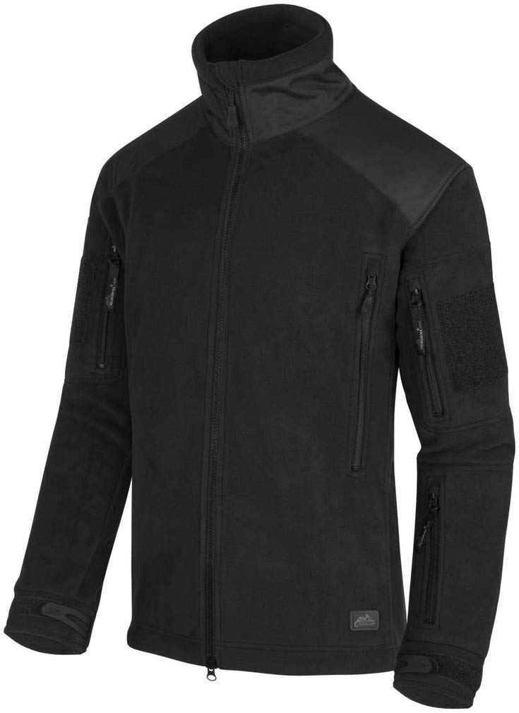 Helikon Liberty Fleece Jacket for Men - Warm Winter Outdoor Jacket, Lightweight & Breathable, Black - Perfect for Hiking, Camping & Casual Wear