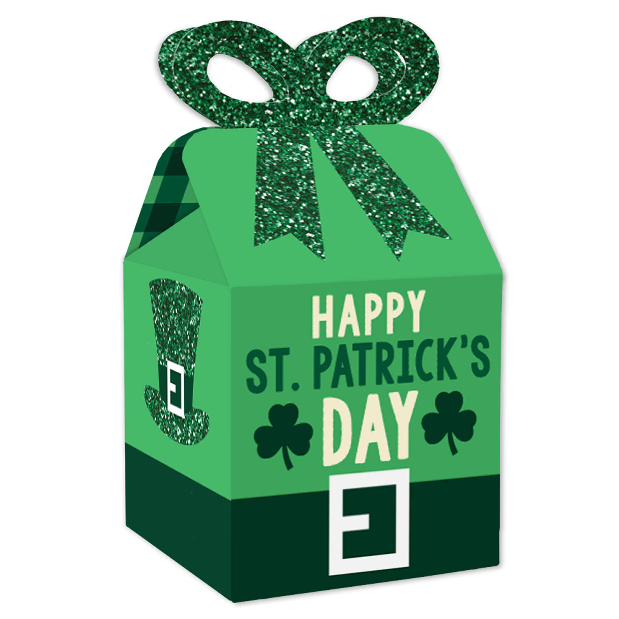 St. Patrick's Day Gift Boxes - 12 Pack for Party Favors & Decor