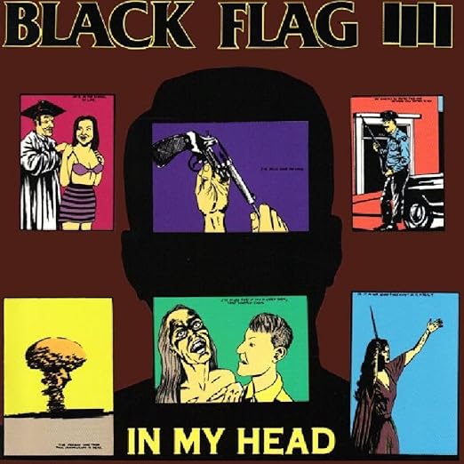 Black Flag - In My Head Vinyl LP Record | Punk Rock Music Album for Collectors & Fans | Perfect for Home Listening & Music Enthusiasts