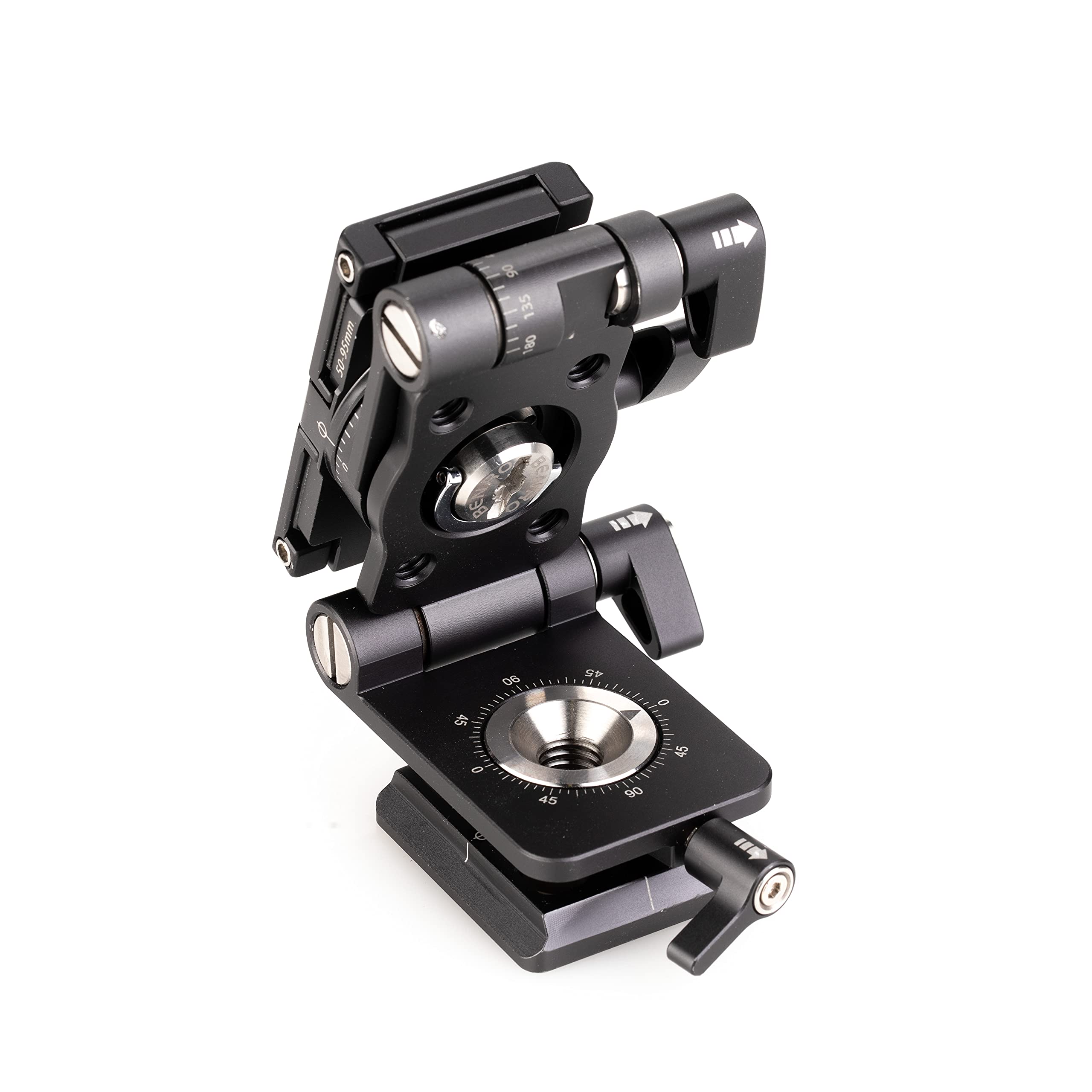Benro ARCA-SMART 360 Dual Function QR Plate - Professional Camera Quick Release System for DSLR & Mirrorless Cameras - Perfect for Photography, Videography & Travel Shooting