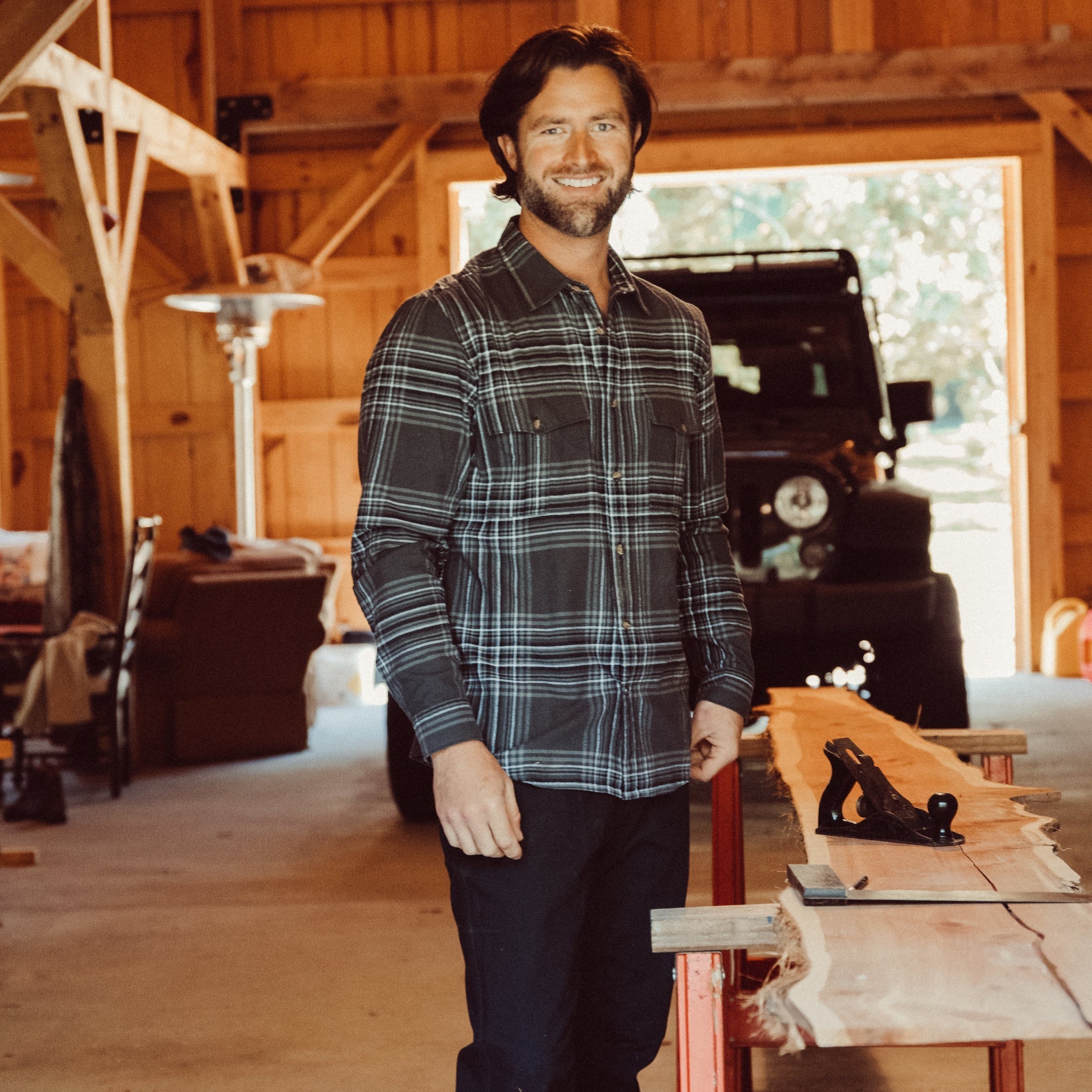 Premium Noda Flannel Shirt for Men & Women - Soft Plaid Button-Up Shirt for Casual Wear, Outdoor Activities & Layering