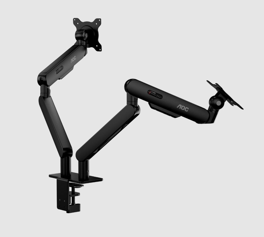 AOC AM420B Dual Monitor Arm Stand - Adjustable VESA Mount for 13-32