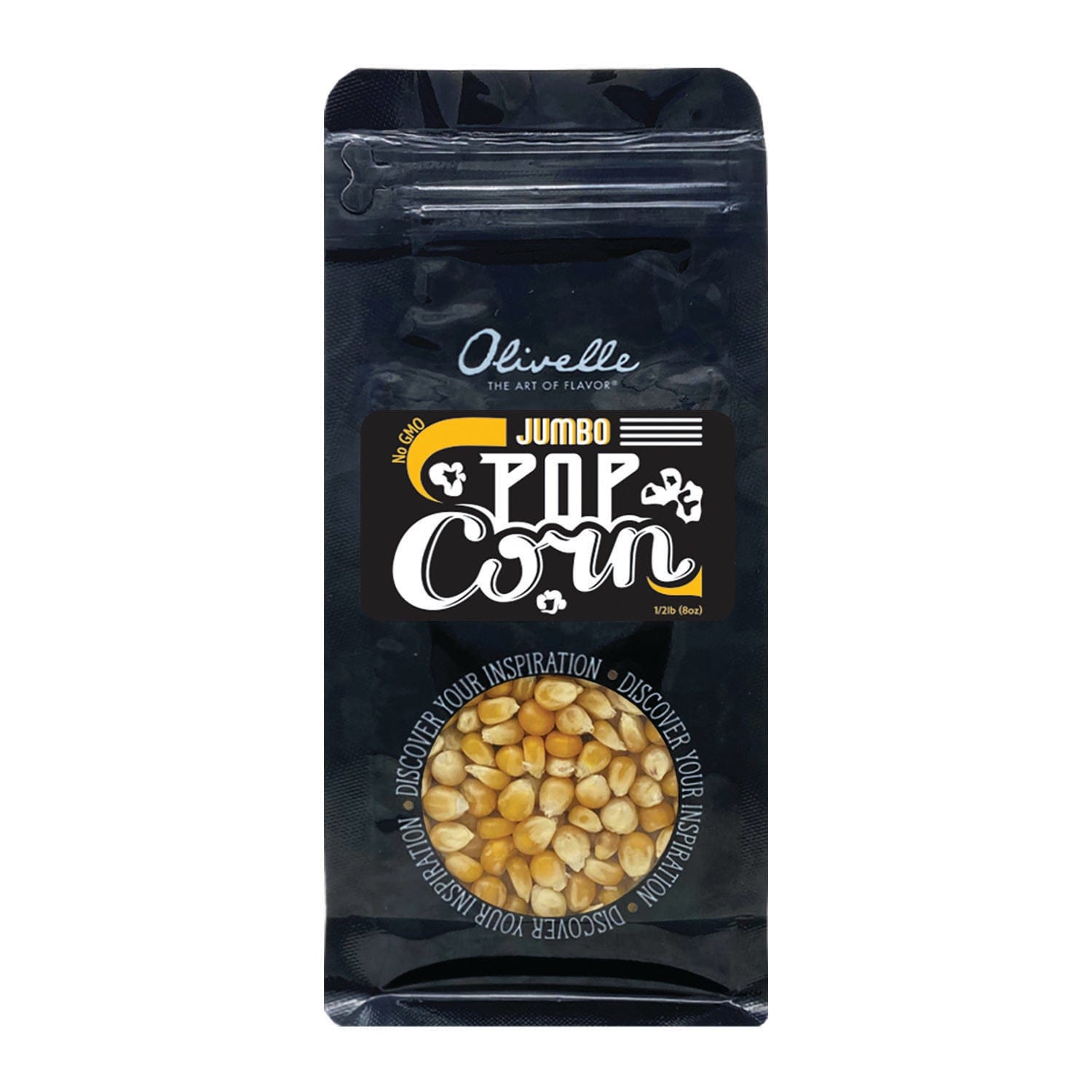 Olivelle Jumbo Popcorn - Premium Gourmet Popcorn Kernels for Popping, Non-GMO, Gluten-Free - Perfect for Movie Nights, Parties & Healthy Snacking