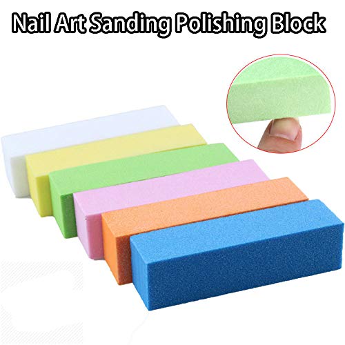 Professional Nail Buffers & Files Set - 10Pcs Nail Grinding Polishing Blocks for Manicure, Gel Nails & Nail Art - Perfect for Home, Salon & DIY Nail Care - Achieve Salon-Quality Shine at Home