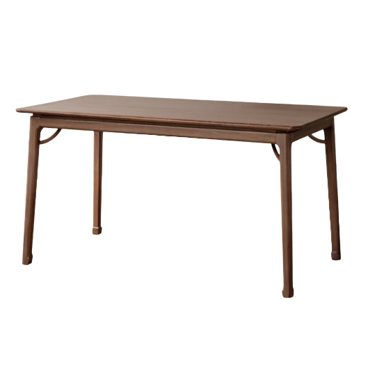 62.9x33.4x29.1 inch / 160x85x75 cm / Rich Dark Walnut Color / black walnut dining table