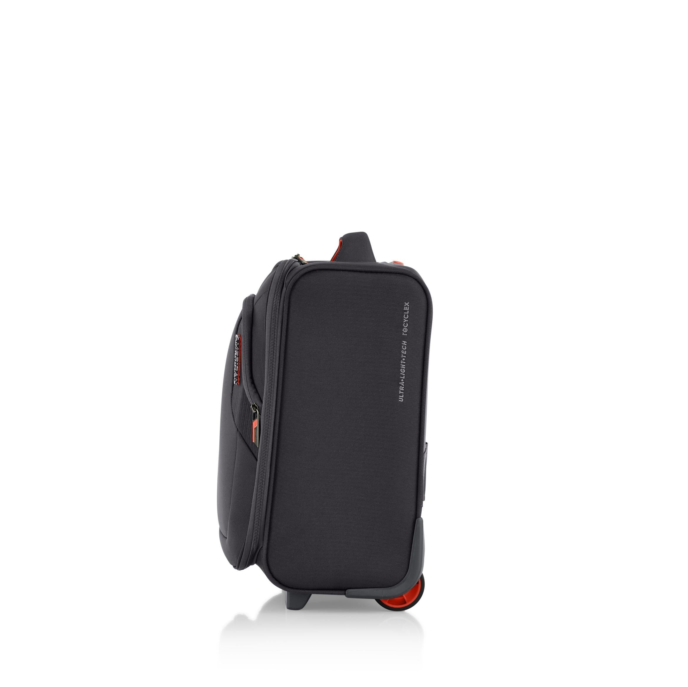 American Tourister Applite 5.0 Underseater Carry-On Luggage - Lightweight Grey Cabin Bag for Air Travel, Perfect Under Seat Storage for Business Trips & Weekend Getaways