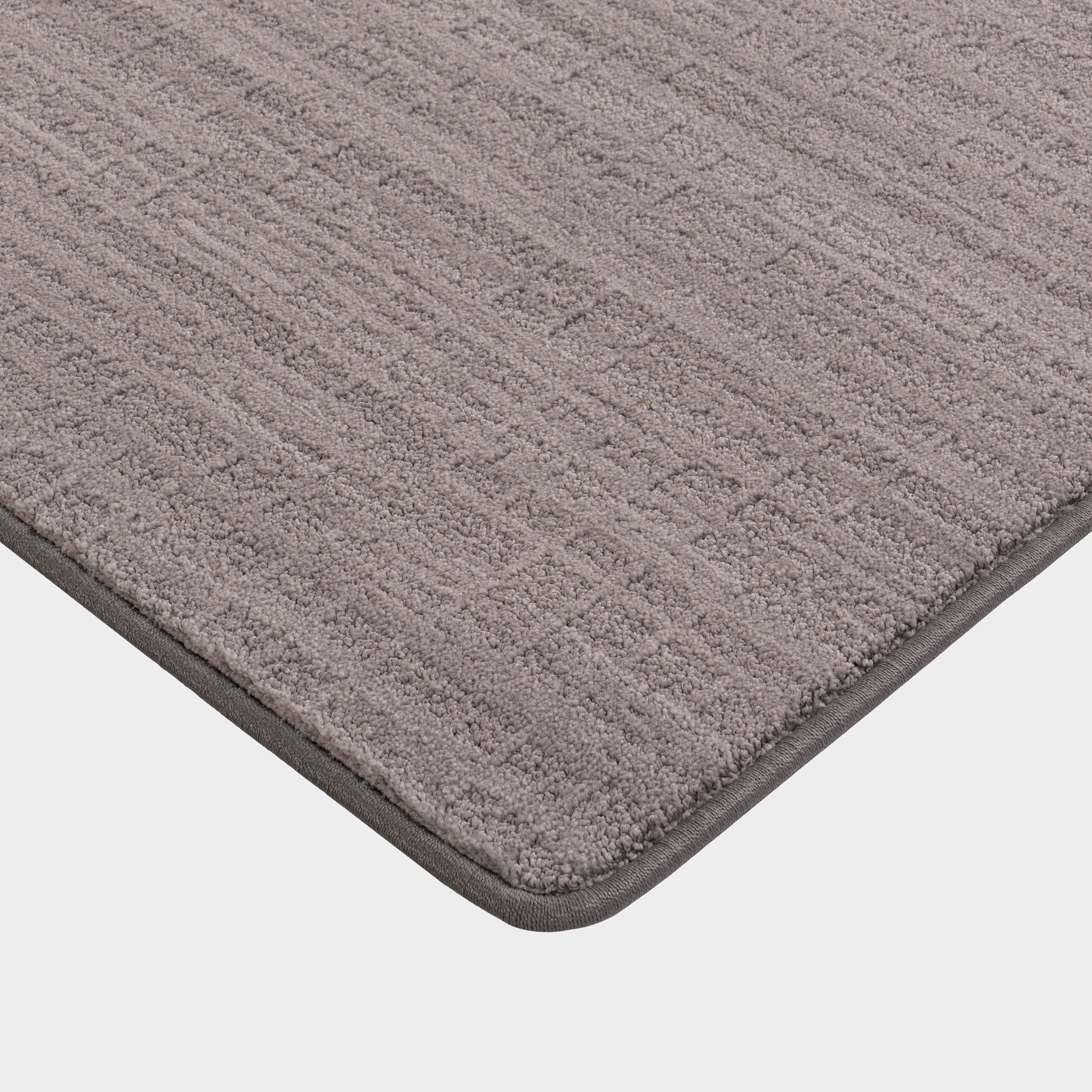 Caracara Crosshatch Custom Handmade Taupe Area Rug - Perfect for Living Room, Bedroom & Home Decor