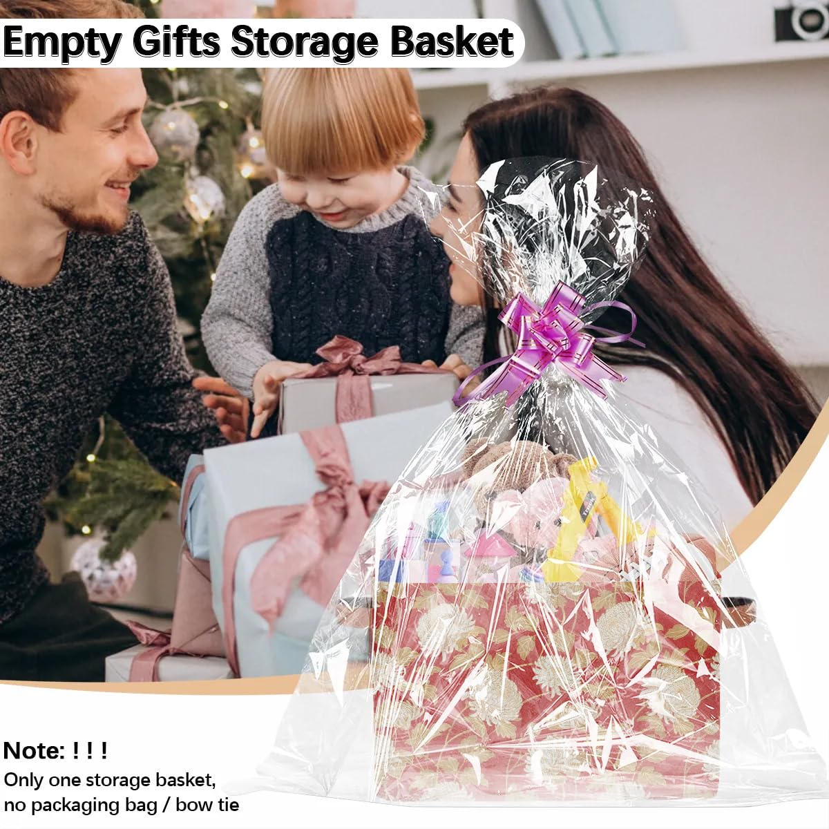 Large Fabric Storage Baskets with Handles - 2 Pack Collapsible Closet Organizers for Clothes, Toys & Home Decor | Perfect for Shelves, Wardrobes & Nursery Organization