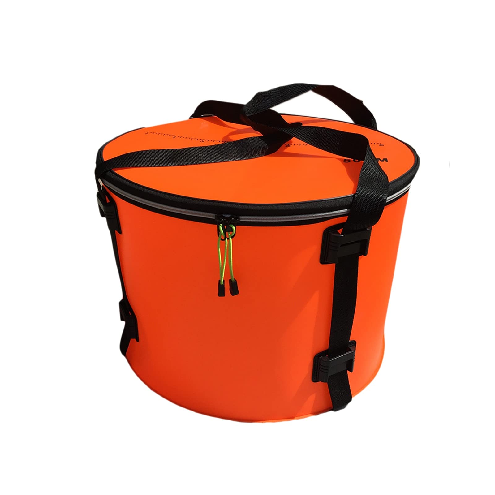 **EVA Fishing Bait Bucket - Portable Round Live Fish Box with Thick Insulation for Freshwater & Saltwater Fishing | Camping, Boating, Kayak Trips**