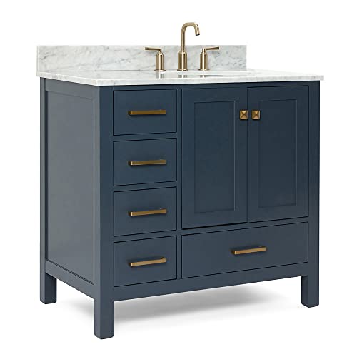 Midnight Blue- Oval Sink