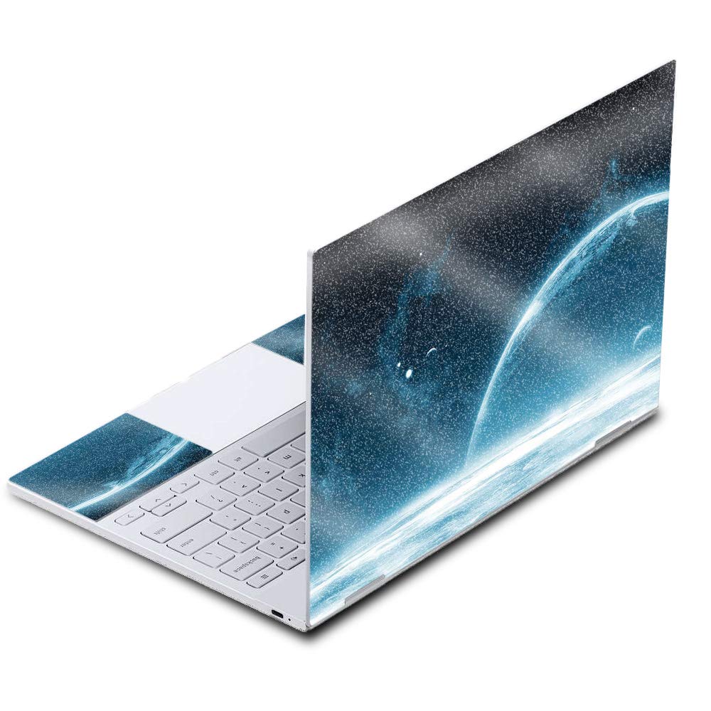 MightySkins Glossy Glitter Protective Skin Cover for Google Pixelbook - Outer Space Design | Durable Scratch-Resistant Vinyl Decal | Easy to Apply & Remove | Made in USA | Perfect for School, Office & Travel Use