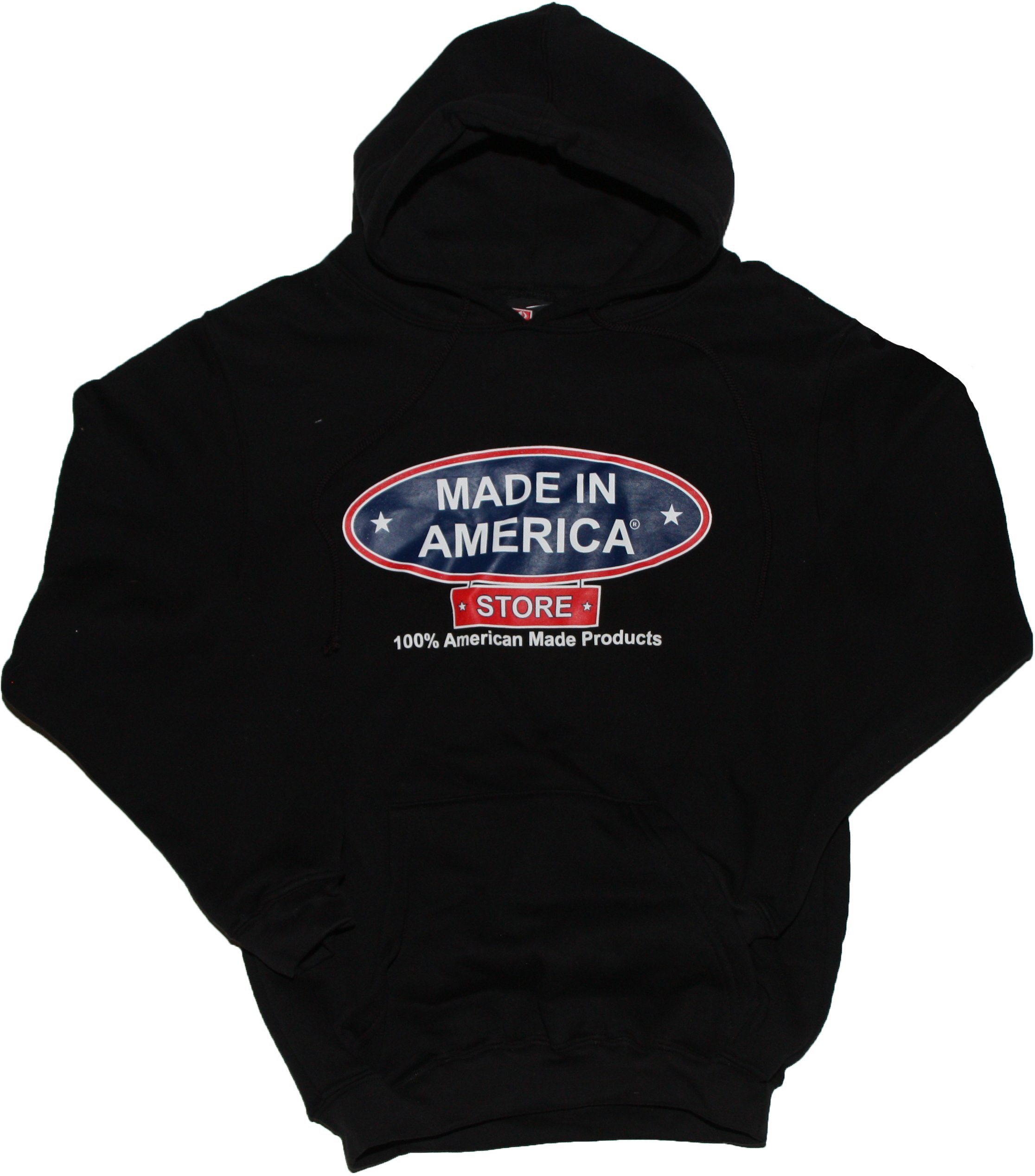 American Made Men's Pullover Hoodie - Soft & Comfortable Cotton Fleece Sweatshirt for Casual Wear, Outdoor Activities & Gym
