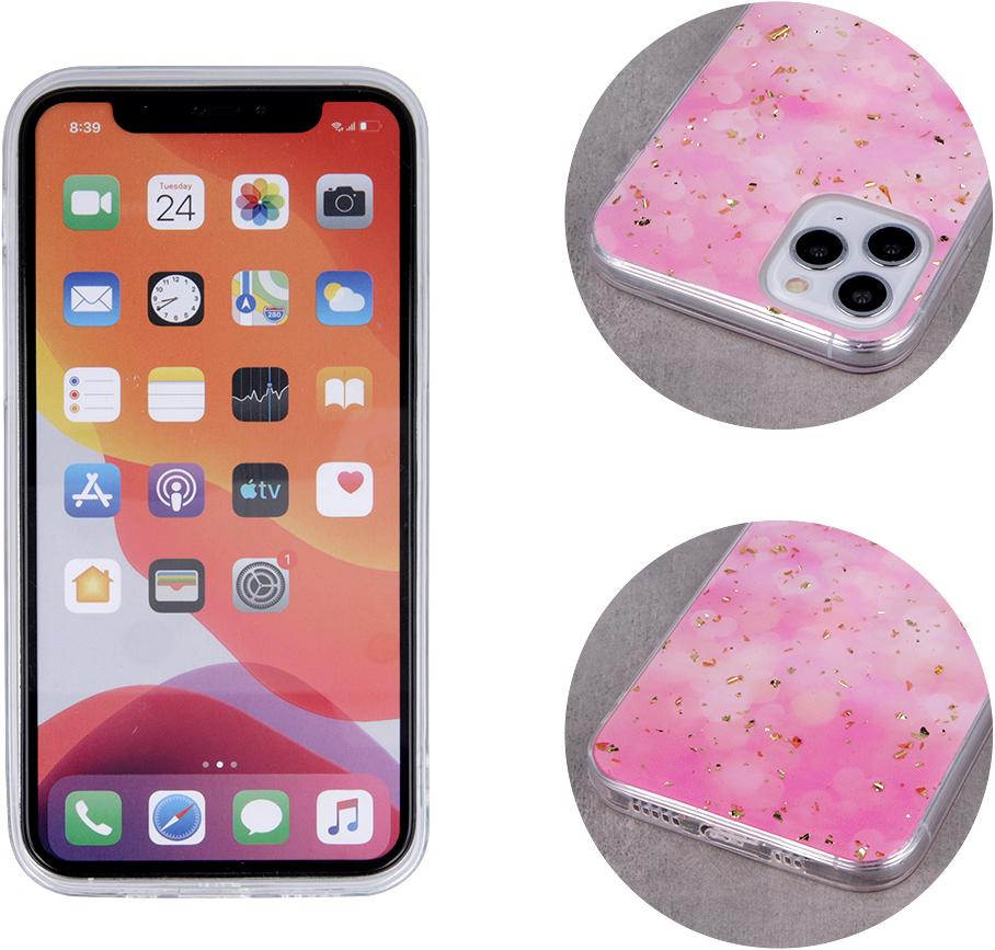 Apple iPhone 13 Glitter Case - Gold & Pink Sparkle Protective Cover | Slim Fit, Shockproof Design for Everyday Use, Parties & Special Occasions