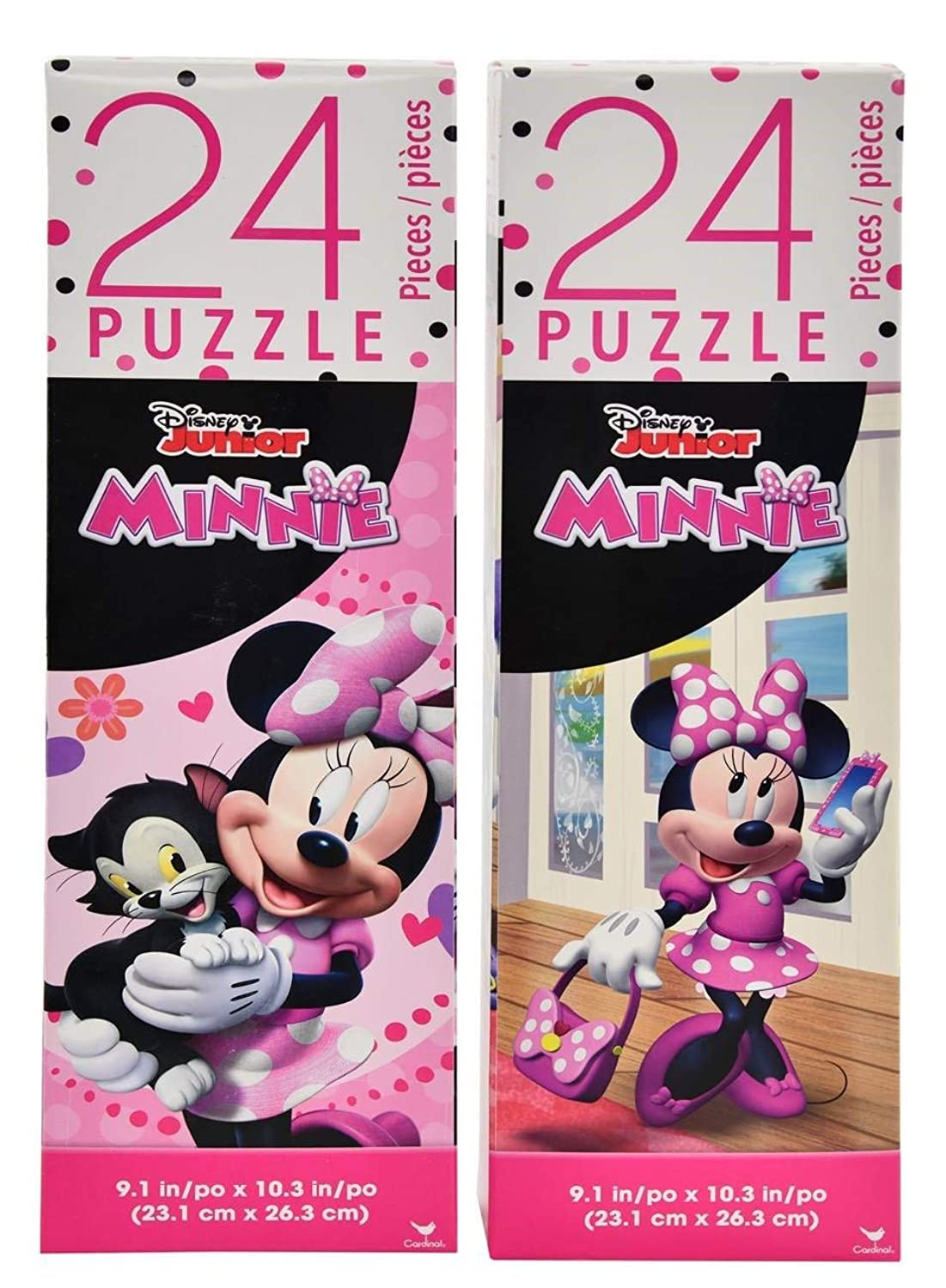 Minnie Mouse Disney Puzzle 24 Pcs - Fun Educational Toy for Kids - Home & Classroom Learning