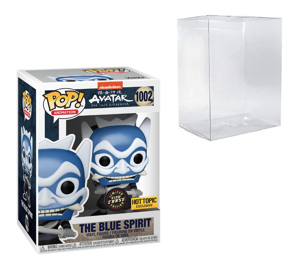 Funko Pop! Avatar: The Last Airbender - Zuko Blue Spirit Chase Exclusive Vinyl Figure with Pop Box Protector | Collectible Toy for Anime Fans, Perfect for Display & Gift Giving