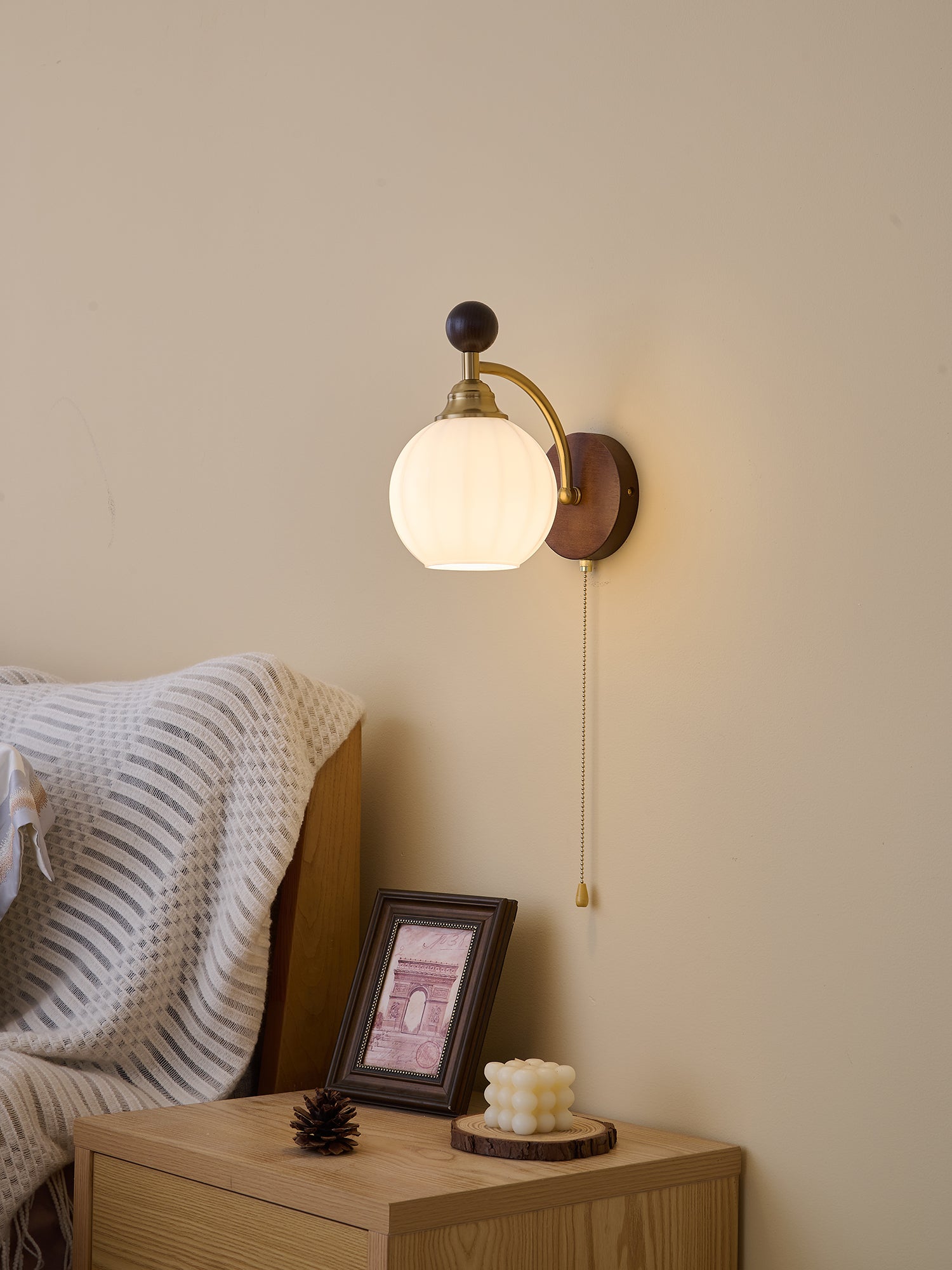 Clarendon Wall Lamp - Modern LED Sconce Light Fixture for Bedroom, Living Room & Hallway - Dimmable Indoor Lighting with Adjustable Arms - Perfect for Home, Office & Commercial Spaces