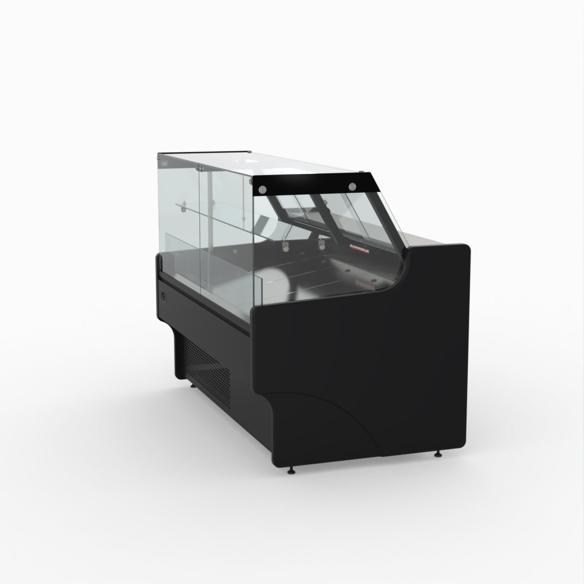1.5 Meter Deli Showcase Glass Display Case - Commercial Refrigerated Food Display for Bakery, Deli, and Supermarket Use