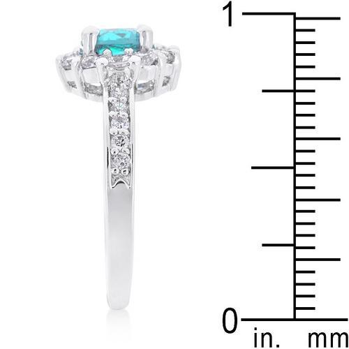 Bella Blue Birthstone Engagement Ring - Elegant & Timeless Jewelry for Proposals, Anniversaries & Special Occasions