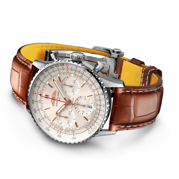 Breitling Navitimer B01 Chronograph 41mm Stainless Steel Men's Luxury Watch - Perfect for Business, Aviation & Formal Occasions