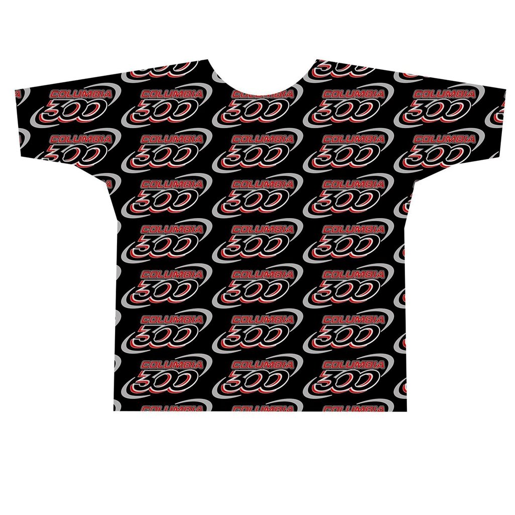 Columbia 300 Bowling Step/Repeat Dye-Sublimated Performance Shirt - Moisture Wicking & Breathable for Competitive Bowlers & League Play
