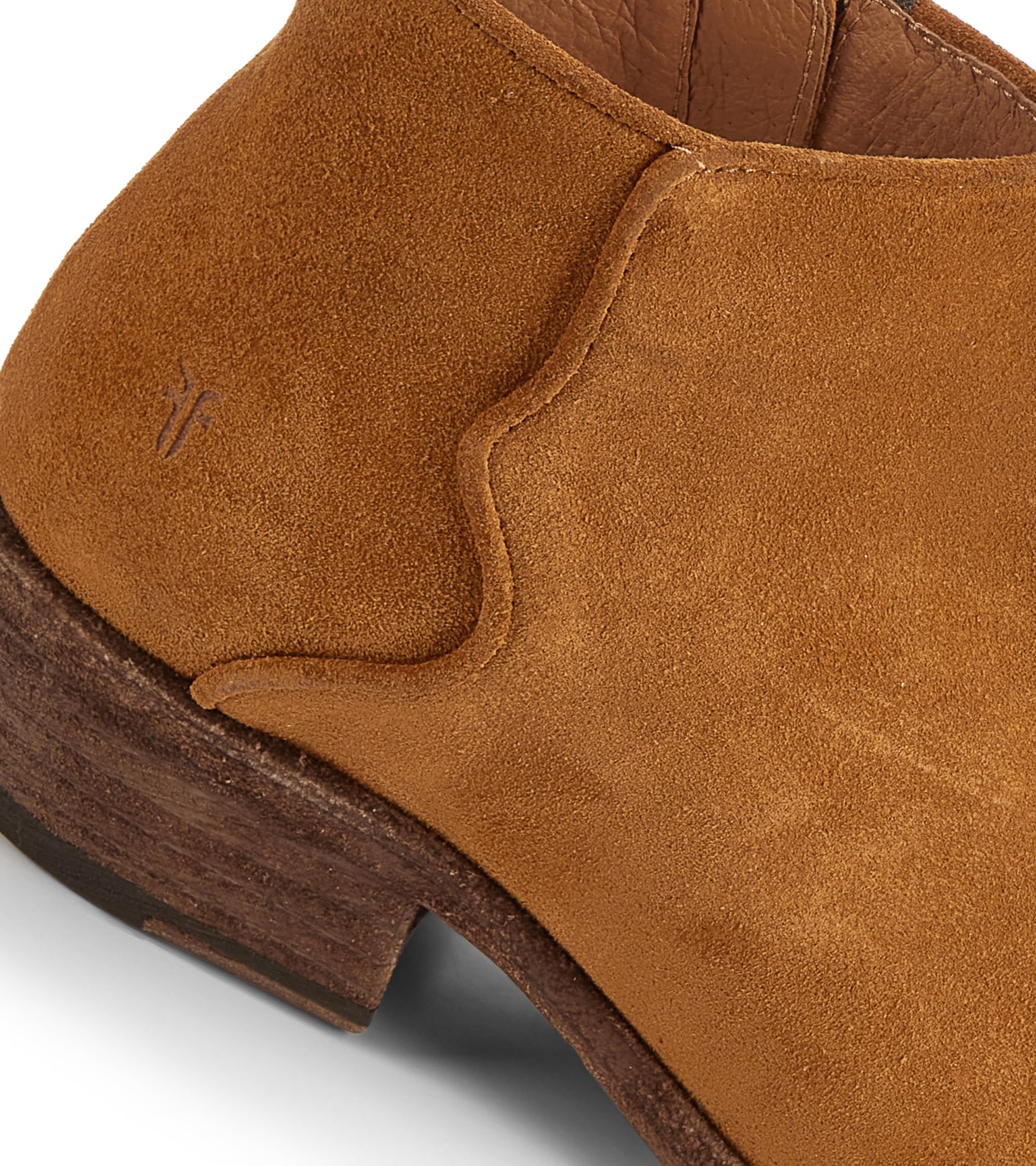 Frye Carson Piping Booties for Women - Soft Full-Grain Leather Western Ankle Boots with Signature Piping Detail & Leather Lining - 4