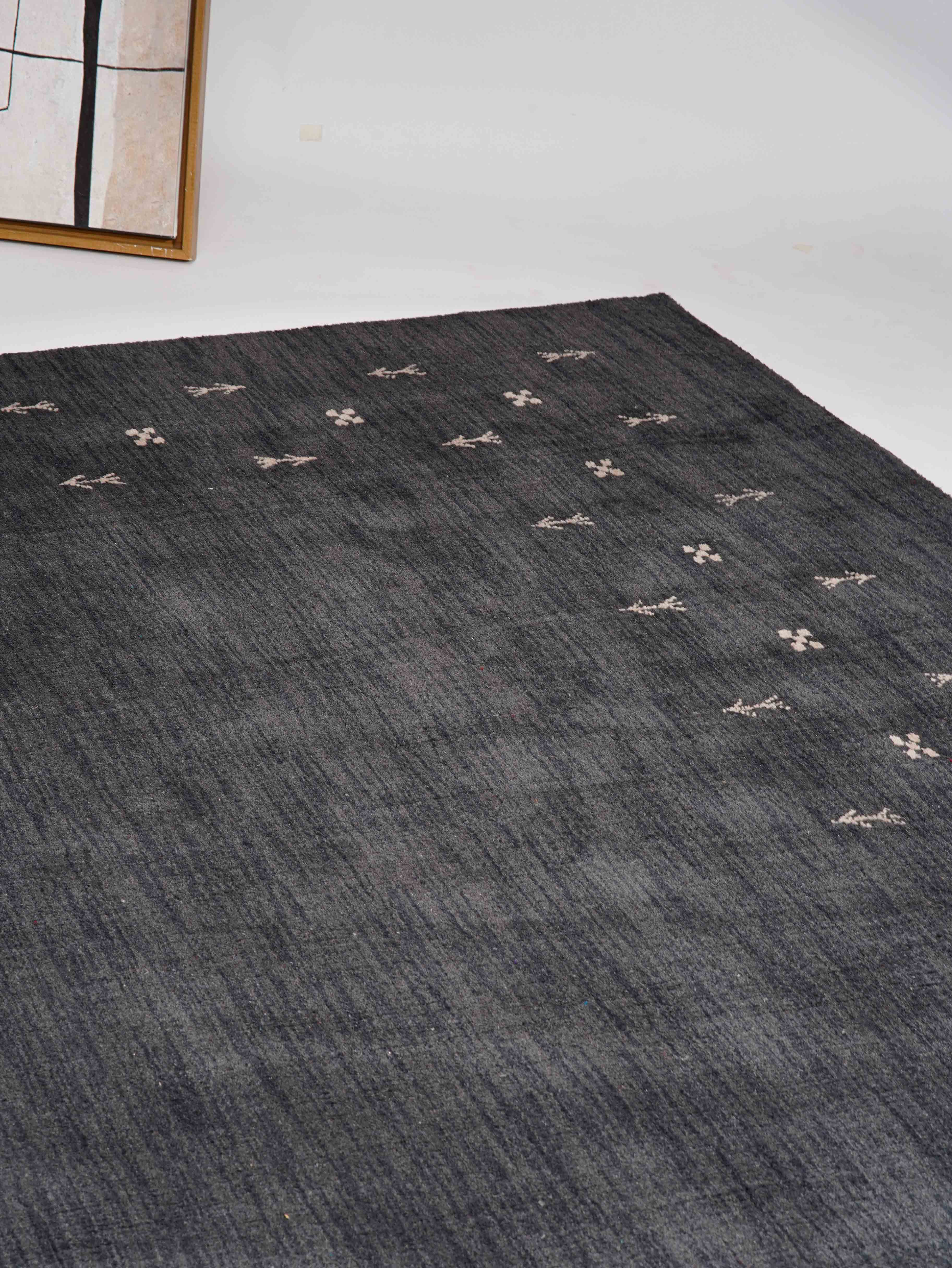 Premium Hand-Knotted Wool Rug - Traditional Handmade Persian Design - Soft & Durable for Living Room, Bedroom & Home Decor