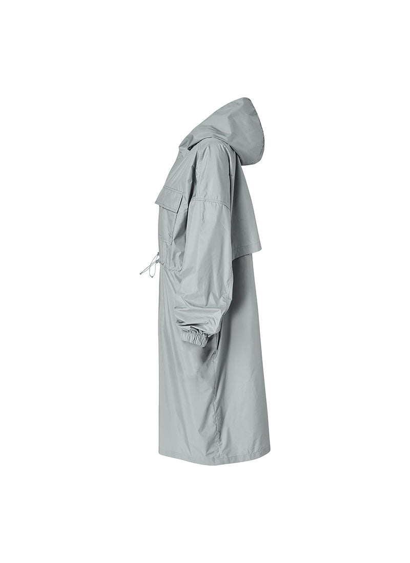 Airy Essential Maxi Hood Long Jacket - Lightweight Windproof Women's Outerwear for Spring & Fall | Perfect for Hiking, Travel & Casual Wear