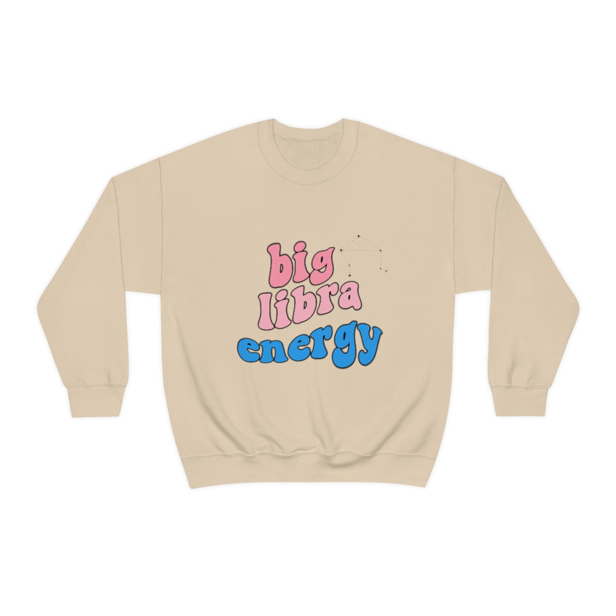 Libra Sweatshirt - Big Libra Energy Zodiac Sweater for Astrology Lovers | Perfect Birthday Gift for Libra Women & Men | Cozy Fall Fashion for Horoscope Enthusiasts