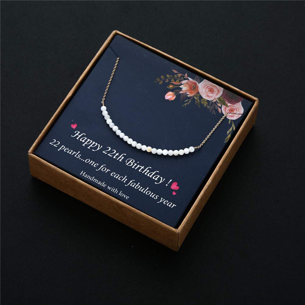 Pearl Pendant Necklace for Women - Elegant Birthday Gift Jewelry with Sterling Silver Chain | Perfect for Anniversaries, Mother's Day & Special Occasions