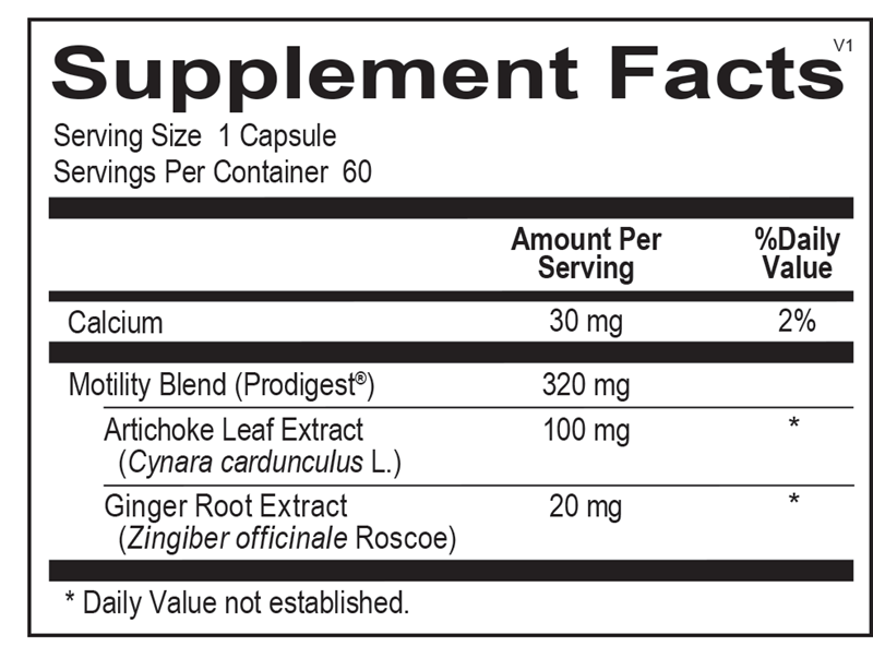 Orthomolecular Motility PRO Digestive Enzyme Supplement - Supports Gut Health & Digestion - Ideal for Bloating, Gas & IBS Relief