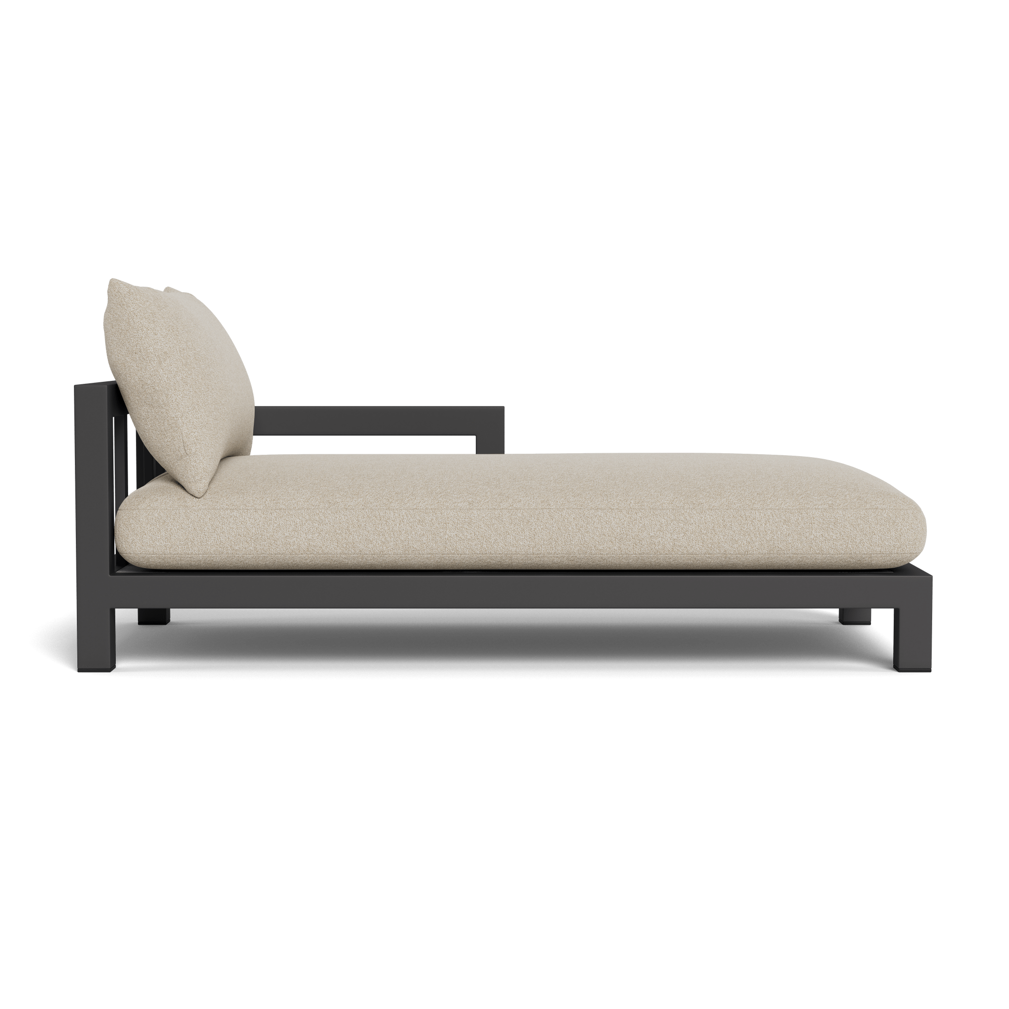 Pacific Aluminum Chaise Lounge Chair - Lightweight & Durable Outdoor Patio Furniture for Poolside, Beach, Garden Relaxation
