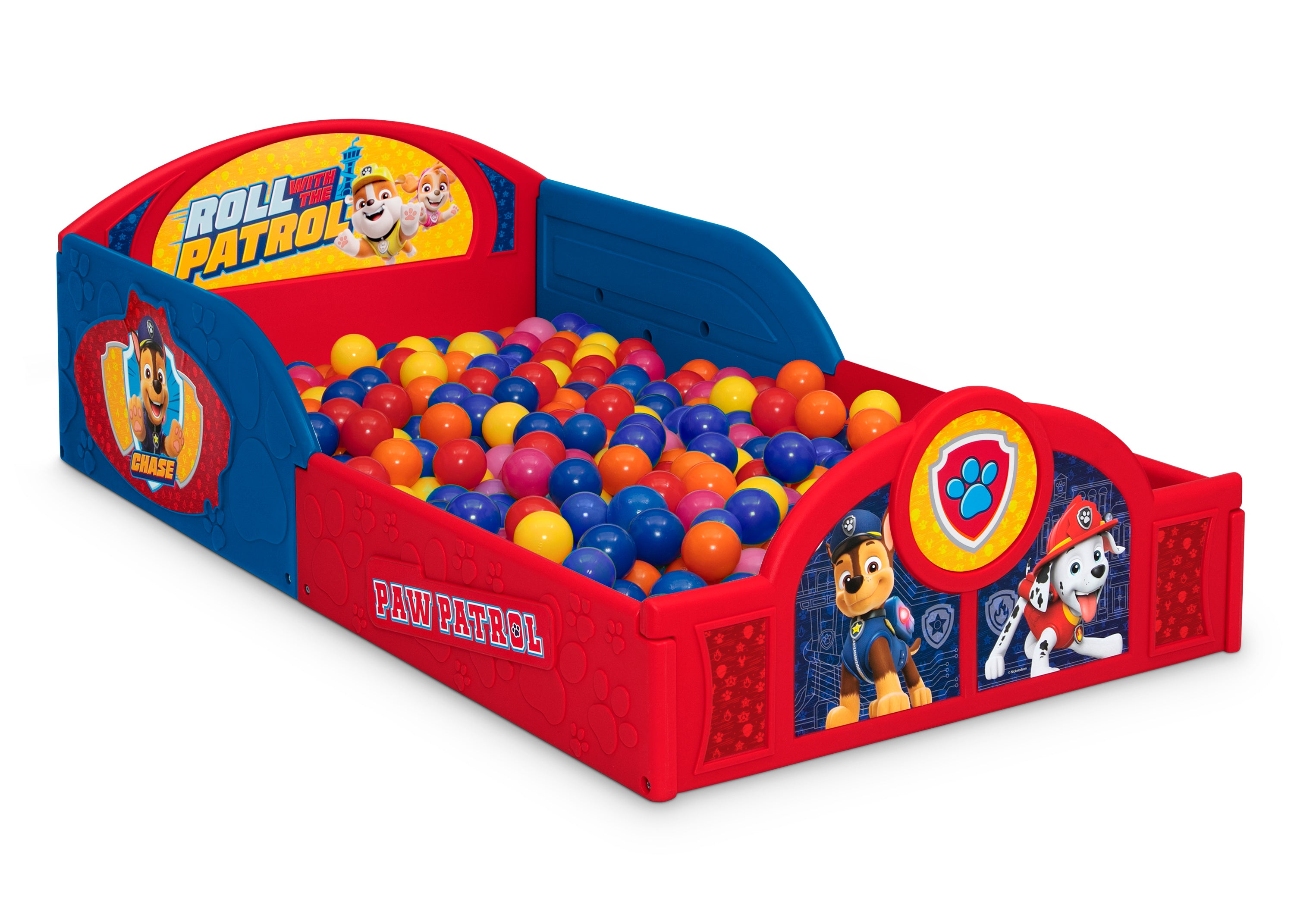 PAW Patrol 3-Piece Toddler Bedroom Set - Crib Sheet, Blanket & Pillowcase for Kids Room Decor | Perfect for Toddler Bedrooms, Daycare or Nursery Decorations