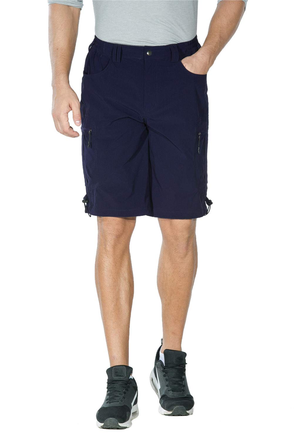Unitop Men's Lightweight Breathable Quick-Dry Hiking Shorts - Soft & Comfortable for Outdoor Activities, Camping, and Summer Travel