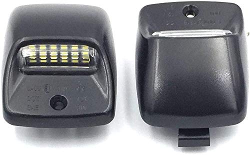 18 SMD LED License Plate Lights Replacement for Toyota Tacoma 2005-2015 & Tundra 2000-2013 - Bright White, Easy Installation, Waterproof - Perfect for Night Driving and Enhanced Vehicle Appearance