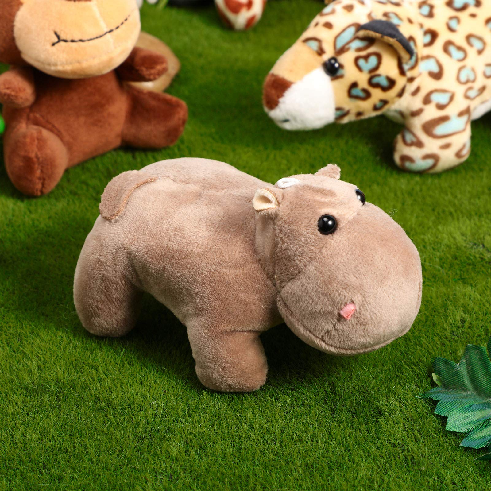 Sumind 12-Piece Mini Stuffed Forest Animals Plush Toy Set - 4.8