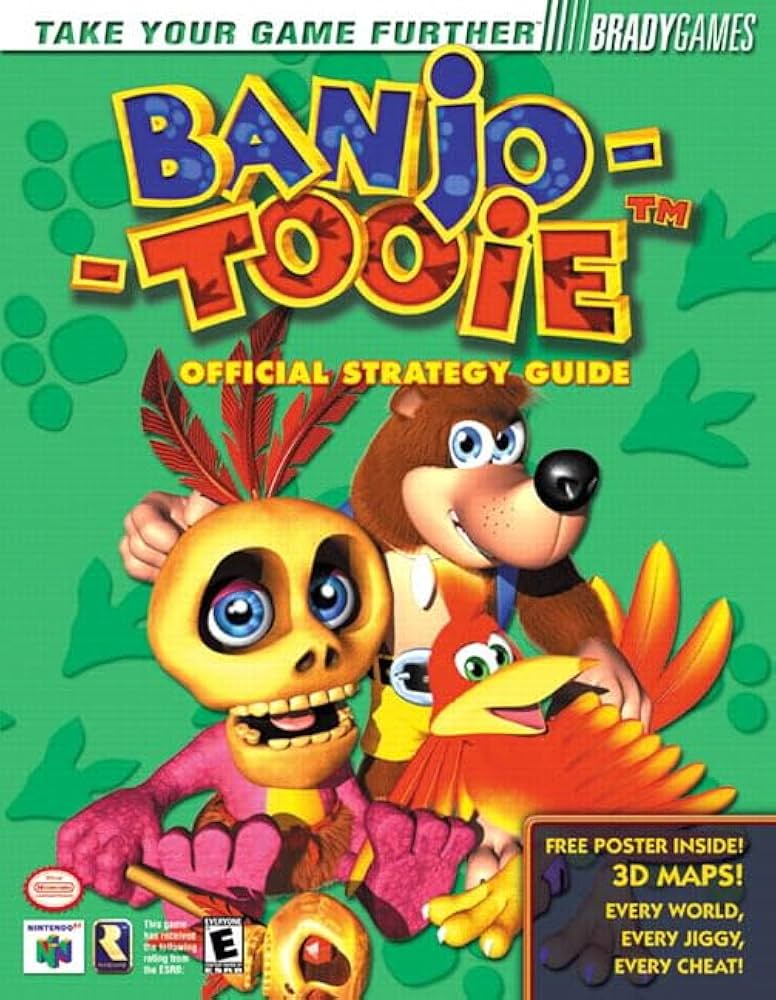 Banjo Tooie Official Strategy Guide by BradyGames - Walkthrough, Tips & Secrets for Nintendo 64 Game - Perfect for Collectors & Retro Gamers