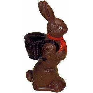 Premium Rabbit with Basket Chocolate Thermoformed Mold - 7 Cavity Easter Bunny Candy Making Mold for DIY Chocolate, Candy, Soap & Resin Crafts - Perfect for Easter Treats, Holiday Gifts & Baking Decorations