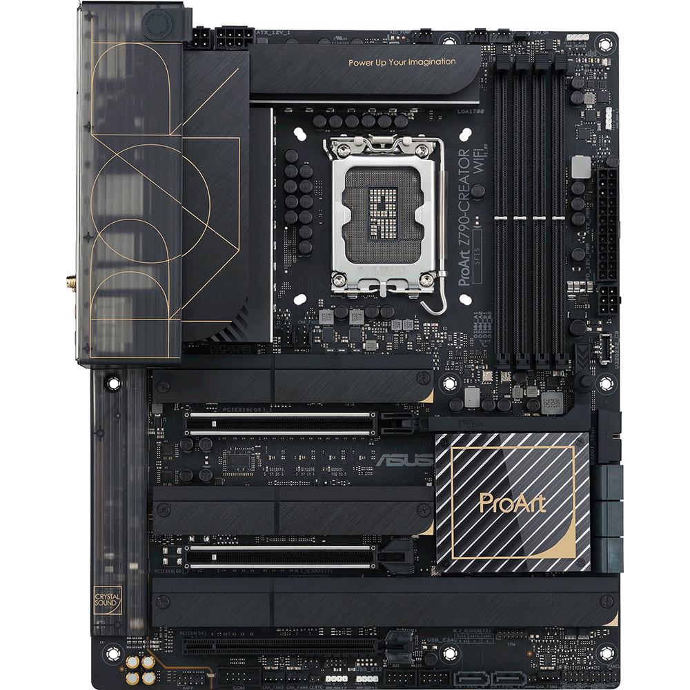 ASUS PROART Z790 CREATOR WIFI Motherboard - Intel LGA 1700 Socket, DDR5, PCIe 5.0, Thunderbolt 4, WiFi 6E - Perfect for 4K Video Editing, 3D Rendering & Content Creation Workstations